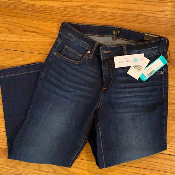 The Kloth Darryl Straight Capri Jean 